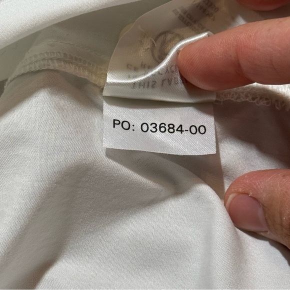 OUTERKNOWN White Maxi Shirt Dress size Small Lagenlook Minimalist - Picture 12 of 12